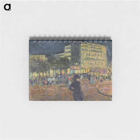 アートメモ帳-Place Pigalle at Night
 - ピエール ボナール Memo.