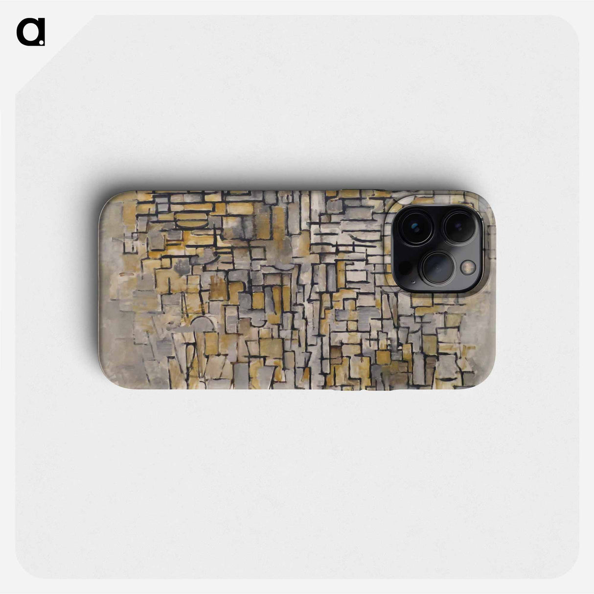 Tableau No. 2, Composition No. VII - ピエト モンドリアン Phone Case.