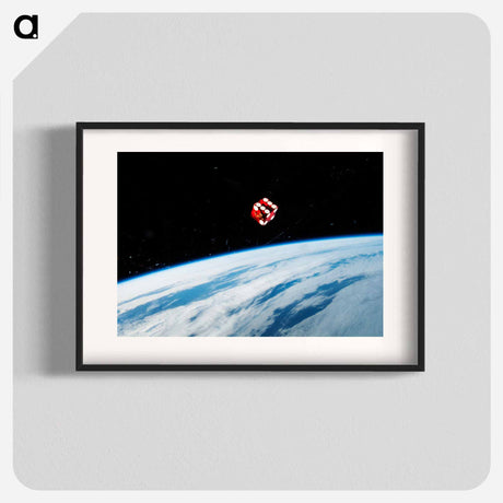 アートポスター-Dice in the Cupola
 - 地球 Poster.
