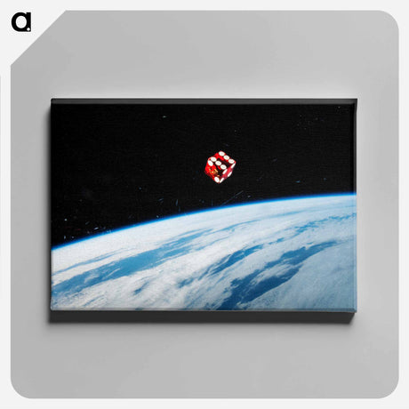 アートパネル-Dice in the Cupola
 - 地球 Canvas.