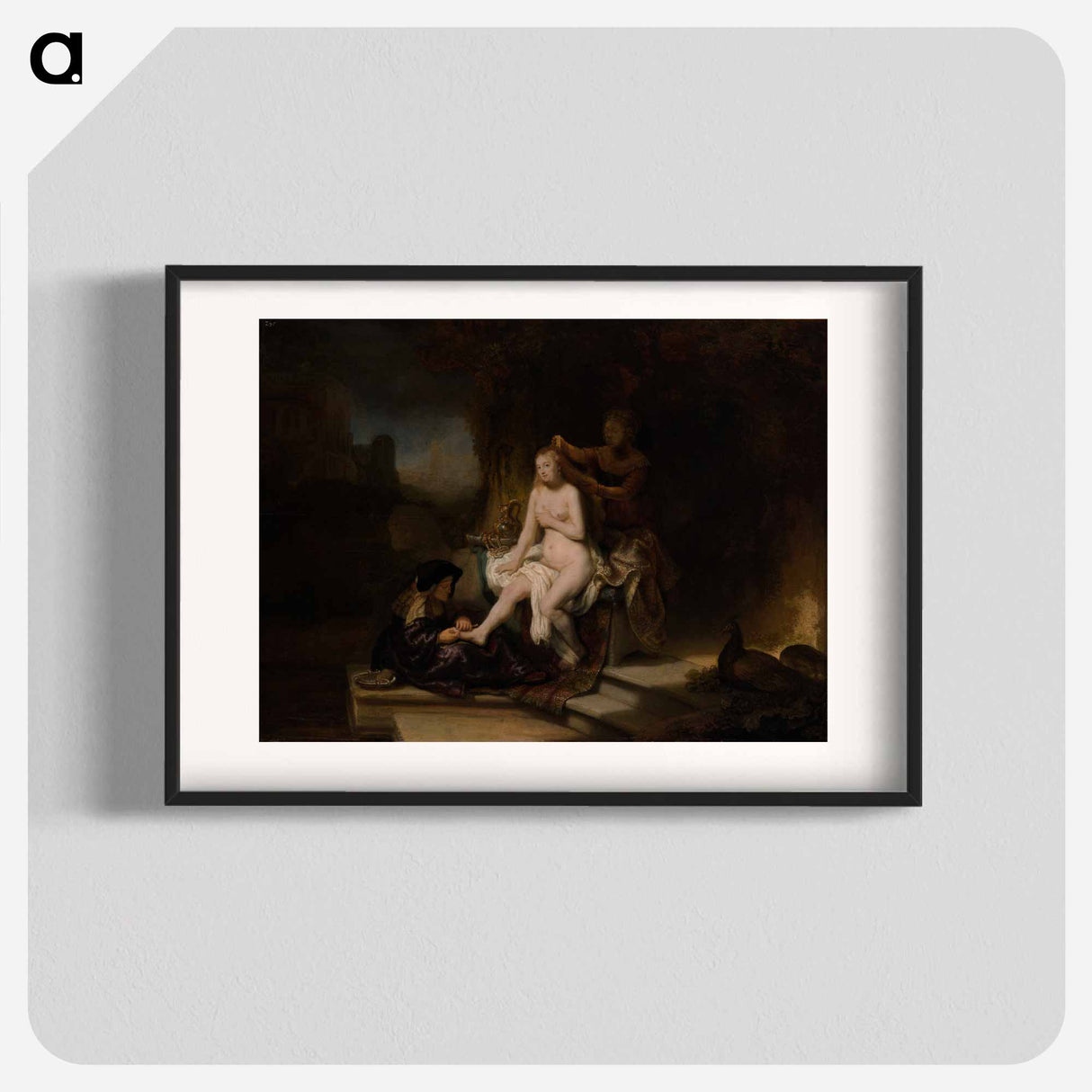 アートポスター-The Toilet of Bathsheba - レンブラント ファン レイン Poster.