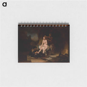 アートメモ帳-The Toilet of Bathsheba - レンブラント ファン レイン Memo.