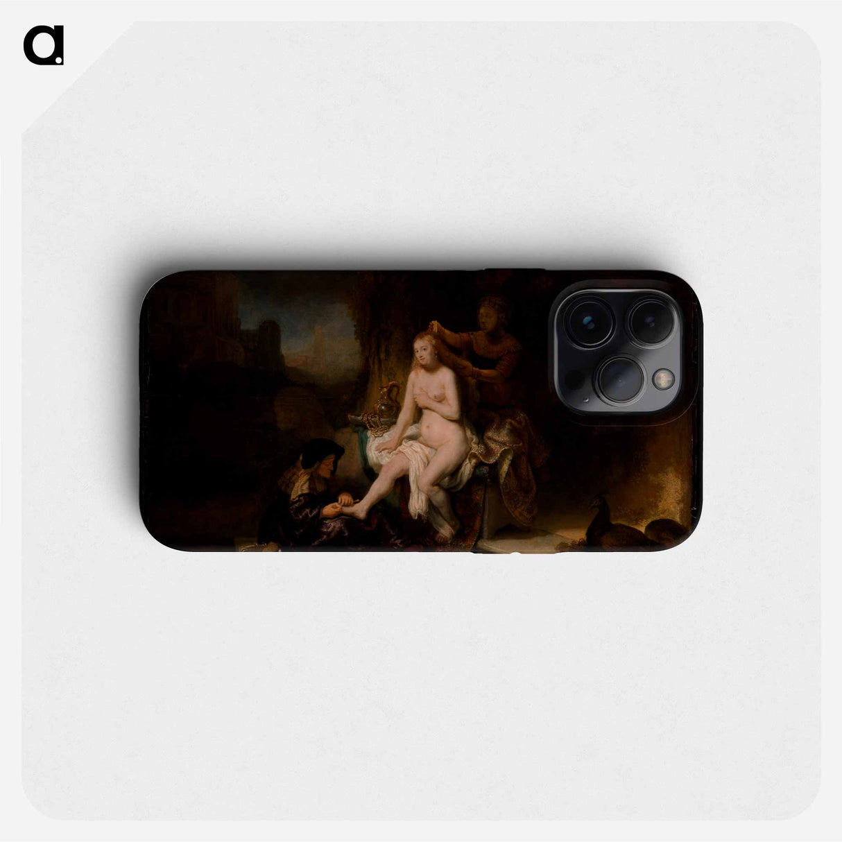The Toilet of Bathsheba - レンブラント ファン レイン Phone Case.