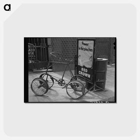 アートポストカード-Quadricycle
 - ラッセル リー Postcard.