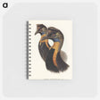 アートメモ帳-One-Carunculated Cassowary
 - オーストラリアの鳥 Memo.