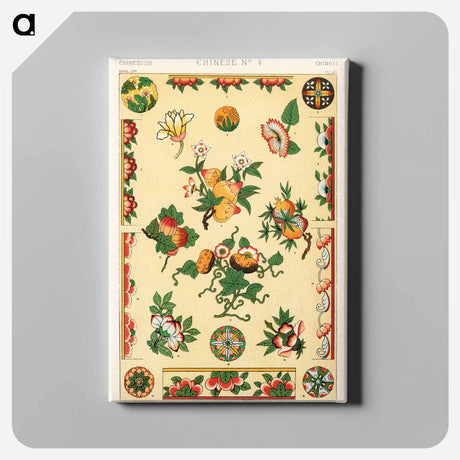 アートパネル-Nineteenth-Century Ornament
 - 装飾の文法 Canvas.