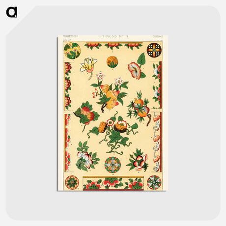 アートポストカード-Nineteenth-Century Ornament
 - 装飾の文法 Postcard.