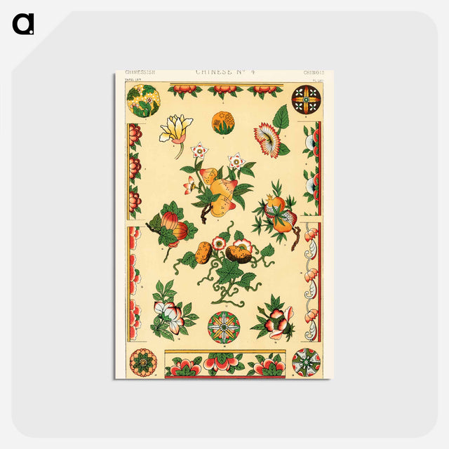 アートポストカード-Nineteenth-Century Ornament
 - 装飾の文法 Postcard.
