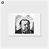 アートポストカード-Abraham Kuyper - テオ ファン ドゥースブルフ Postcard.