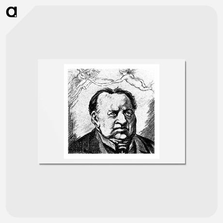 アートポストカード-Abraham Kuyper - テオ ファン ドゥースブルフ Postcard.