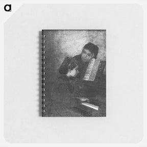 アートメモ帳-At the Piano - トーマス エイキンズ Memo.