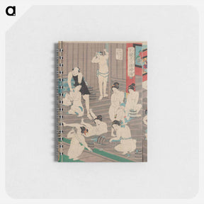 アートメモ帳-Hada kurabe hana no shōbuyu kurabe, koshi yuki no ya - 豊原 国周 Memo.