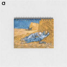 アートメモ帳-The Siesta - フィンセント ファン ゴッホ Memo.