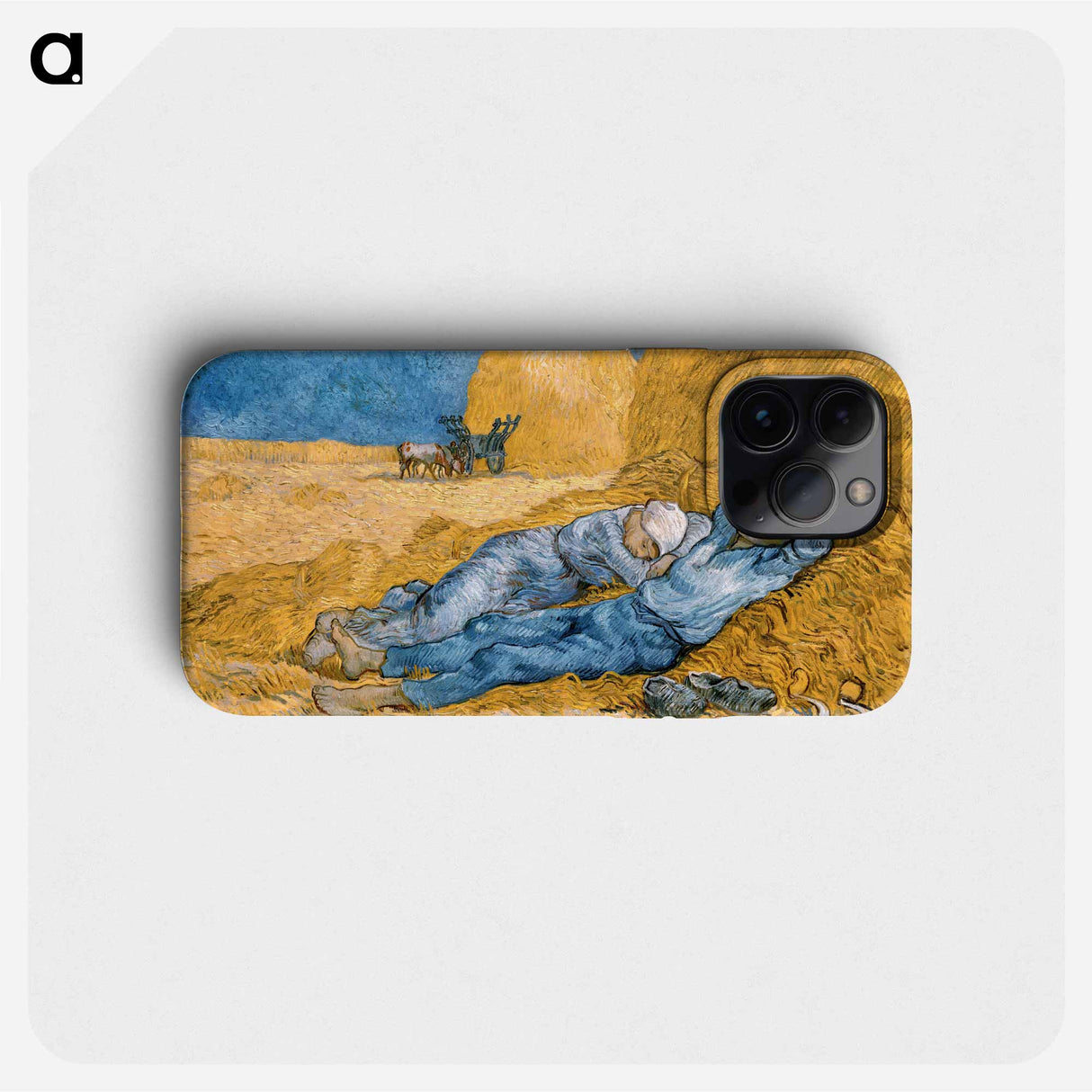 The Siesta - フィンセント ファン ゴッホ Phone Case.