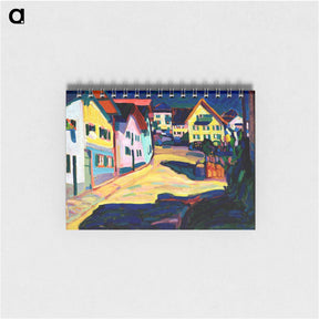 アートメモ帳-Murnau, Burggrabenstrasse 1 - ワシリー カンディンスキー Memo.