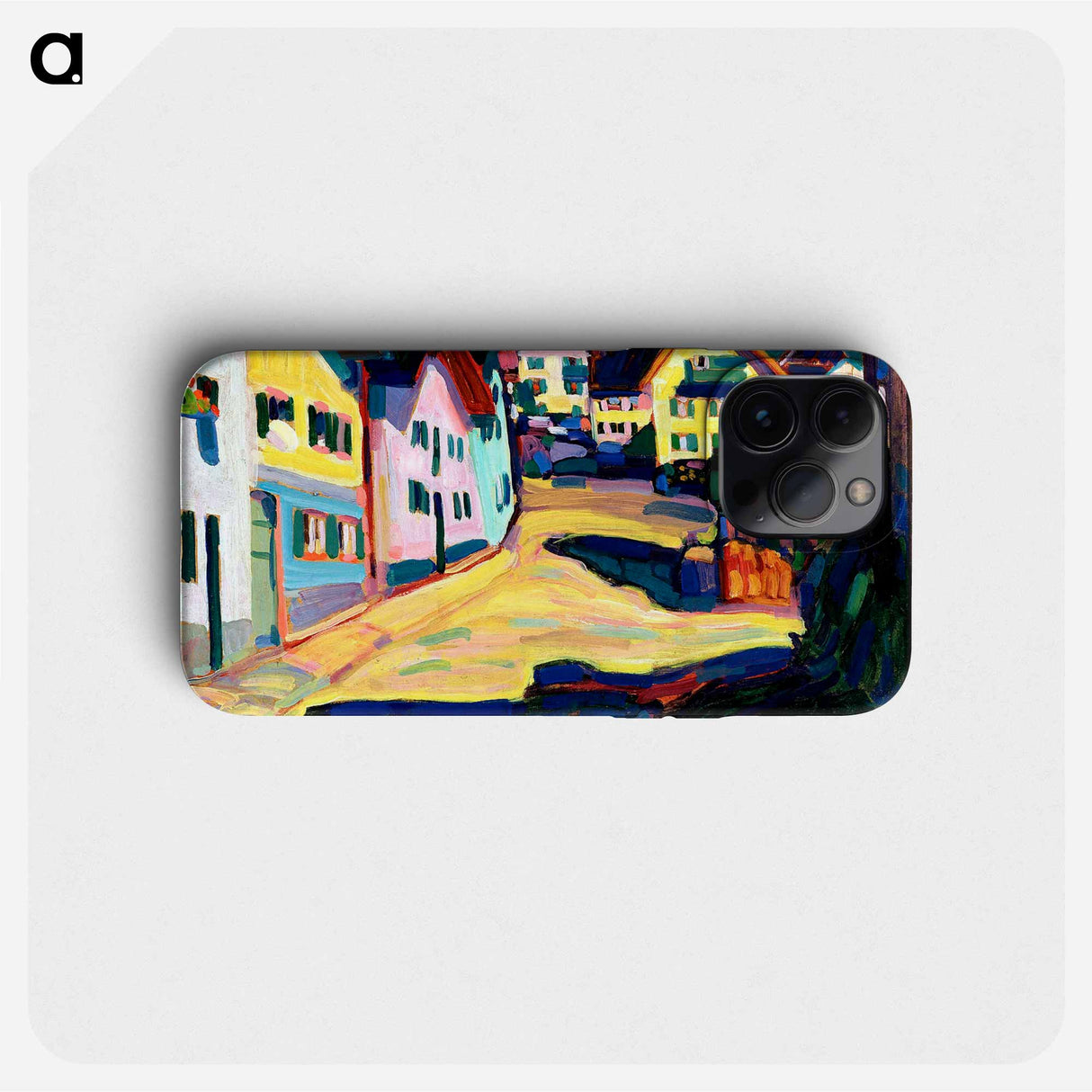 Murnau, Burggrabenstrasse 1 - ワシリー カンディンスキー Phone Case.