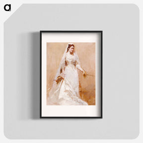 アートポスター-A Bride - アボット ハンダーソン セイヤー Poster.