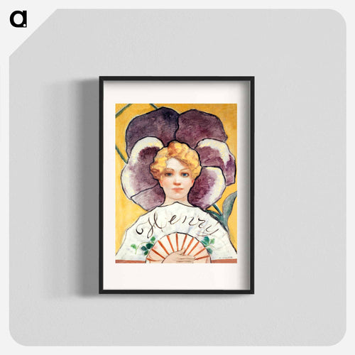 À la Pensée - アドルフ レオン ウィレット Poster.