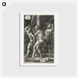 アートポストカード-Flagellation - アルブレヒト デューラー Postcard.