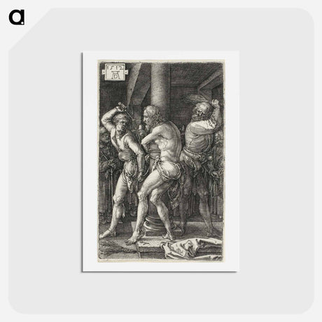 アートポストカード-Flagellation - アルブレヒト デューラー Postcard.