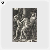 アートポストカード-Flagellation - アルブレヒト デューラー Postcard.