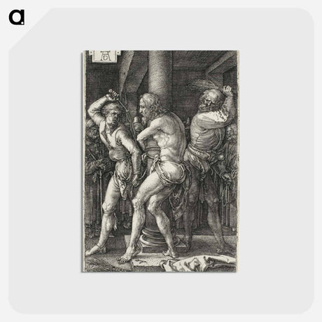 アートポストカード-Flagellation - アルブレヒト デューラー Postcard.