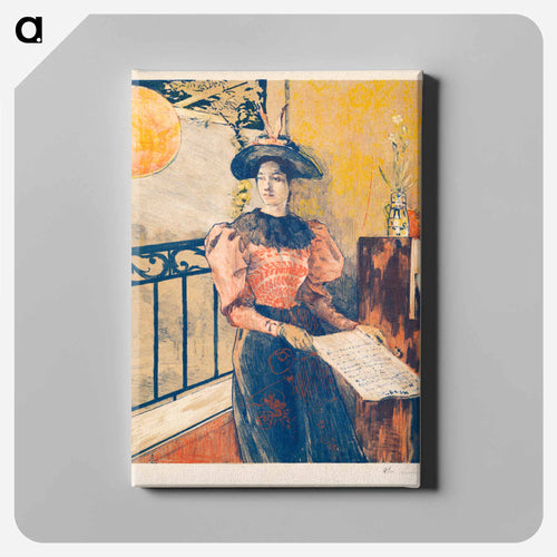 L’Illumination - アレクサンドル ルノア Canvas.