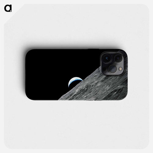 Crescent Earth - Apollo Moon Landing Phone Case.