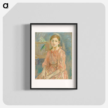 The Artist's Daughter with a Parakeet
 - ベルト モリゾ Poster.