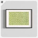 アートポスター-Green Botanical Pattern
 - 大英図書館 Poster.