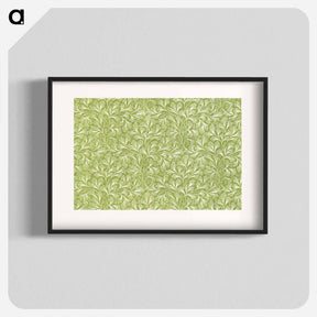 アートポスター-Green Botanical Pattern
 - 大英図書館 Poster.
