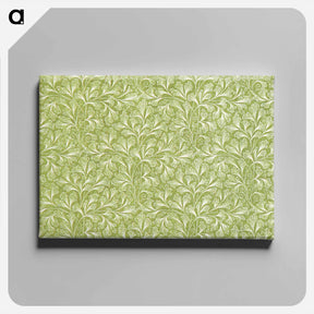 アートパネル-Green Botanical Pattern
 - 大英図書館 Canvas.