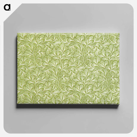 アートパネル-Green Botanical Pattern
 - 大英図書館 Canvas.