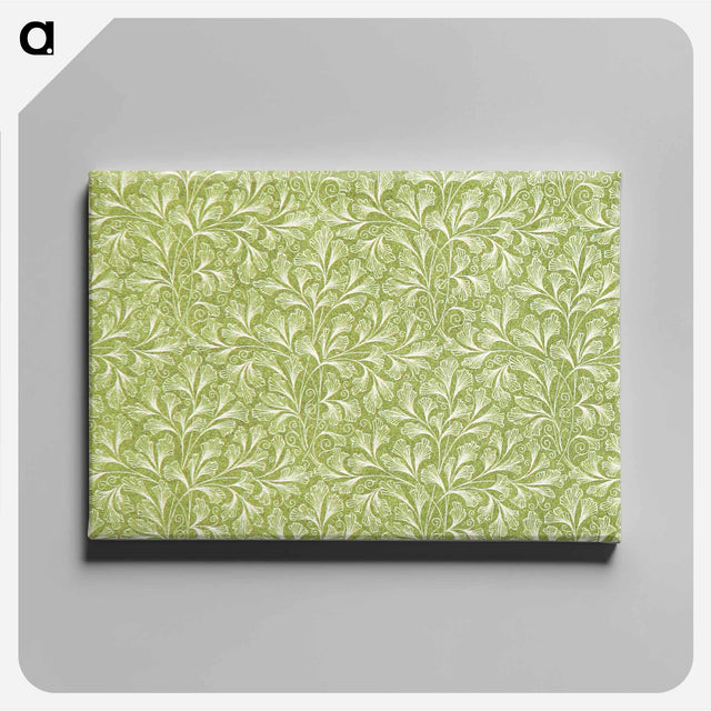 アートパネル-Green Botanical Pattern
 - 大英図書館 Canvas.