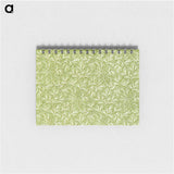 アートメモ帳-Green Botanical Pattern
 - 大英図書館 Memo.