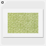 アートポスター-Green Botanical Pattern
 - 大英図書館 Poster.