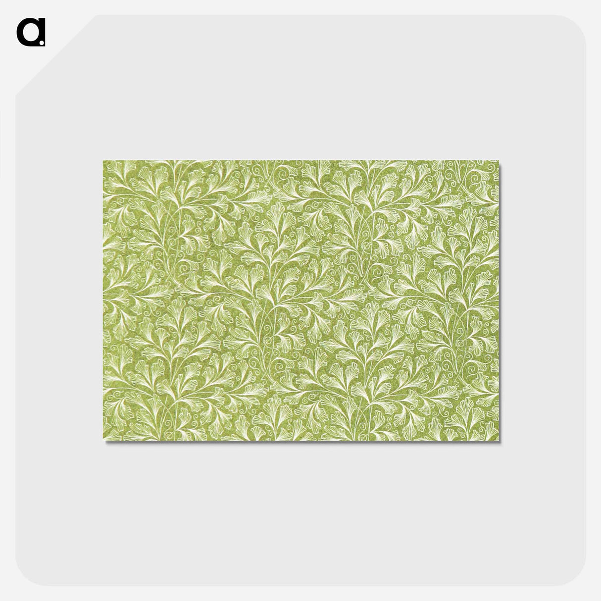 アートポストカード-Green Botanical Pattern
 - 大英図書館 Postcard.