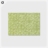 アートポストカード-Green Botanical Pattern
 - 大英図書館 Postcard.