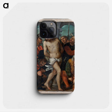 The Flagellation; (reverse) The Madonna of Mercy - Caravaggio Phone Case.