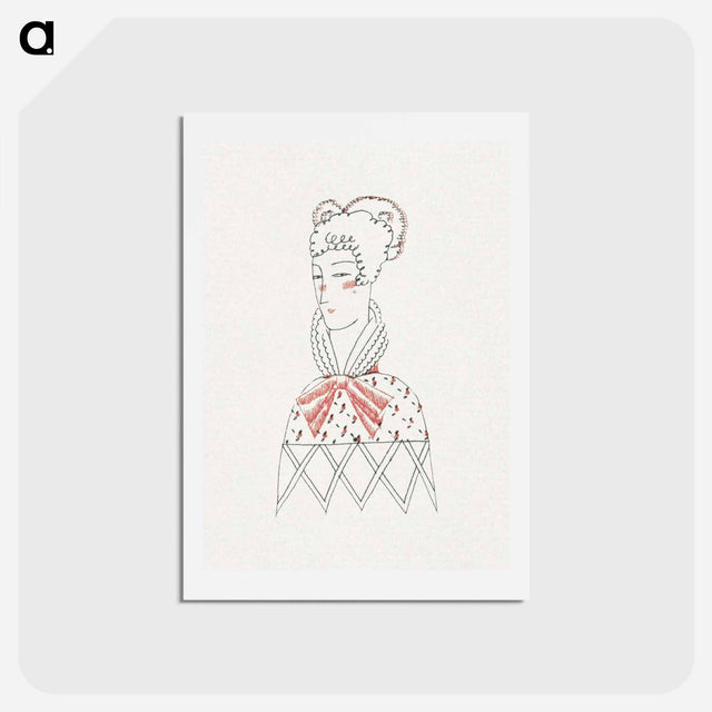 アートポストカード-Les Gorgerettes
 - シャルル マルタン Postcard.