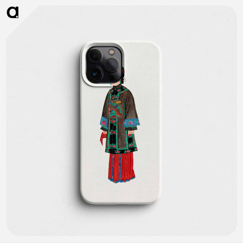 Chinese Lady in Official Robe
 - 中国の衣装 Phone Case.