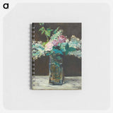Vase of White Lilacs and Roses - エドゥアール マネ Memo.