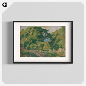 アートポスター-Landscape.Christiansø - エドヴァルド ウェイ Poster.