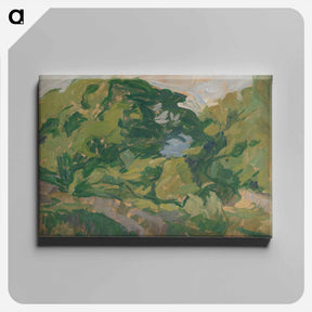 アートパネル-Landscape.Christiansø - エドヴァルド ウェイ Canvas.