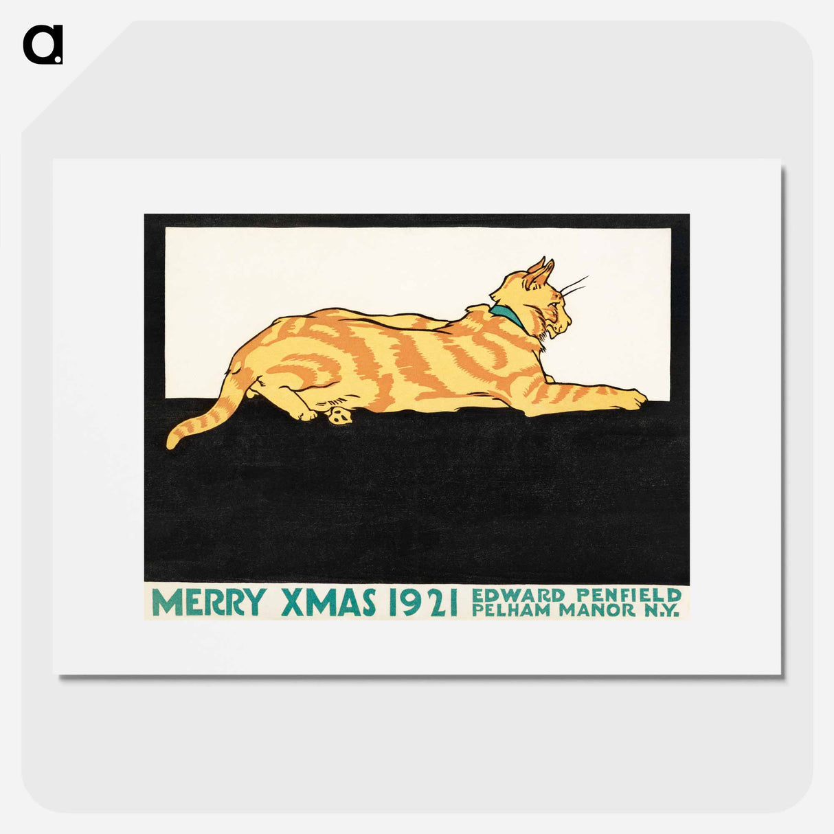 Merry Xmas - Edward Penfield Poster.