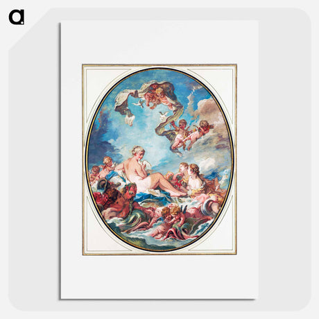 アートポスター-The Birth and Triumph of Venus - フランソワ ブーシェ Poster.