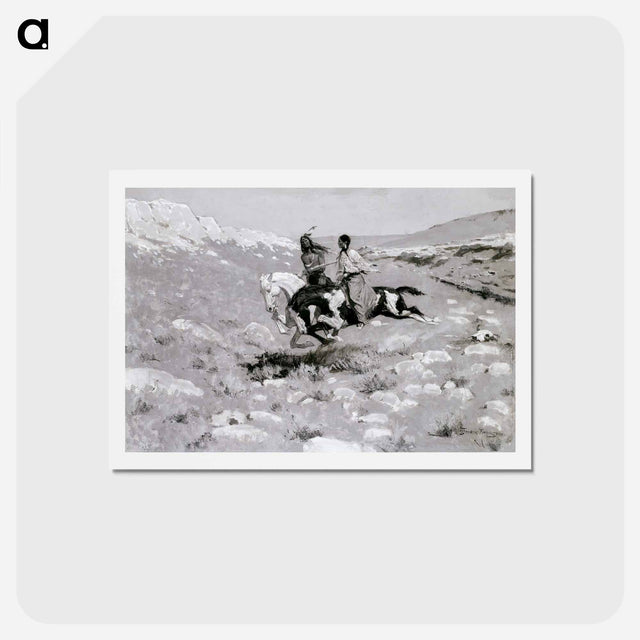 アートポストカード-Ceremony of the Fastest Horse
 - フレデリック レミントン Postcard.