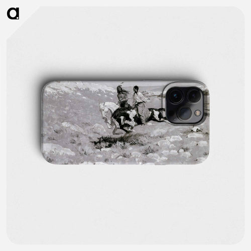 Ceremony of the Fastest Horse
 - フレデリック レミントン Phone Case.