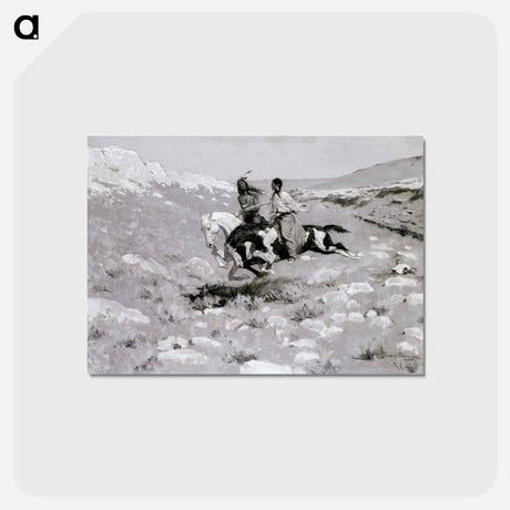 アートポストカード-Ceremony of the Fastest Horse
 - フレデリック レミントン Postcard.