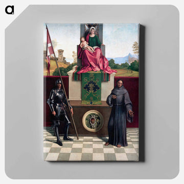 Castelfranco Madonna
 - ジョルジョーネ Canvas.